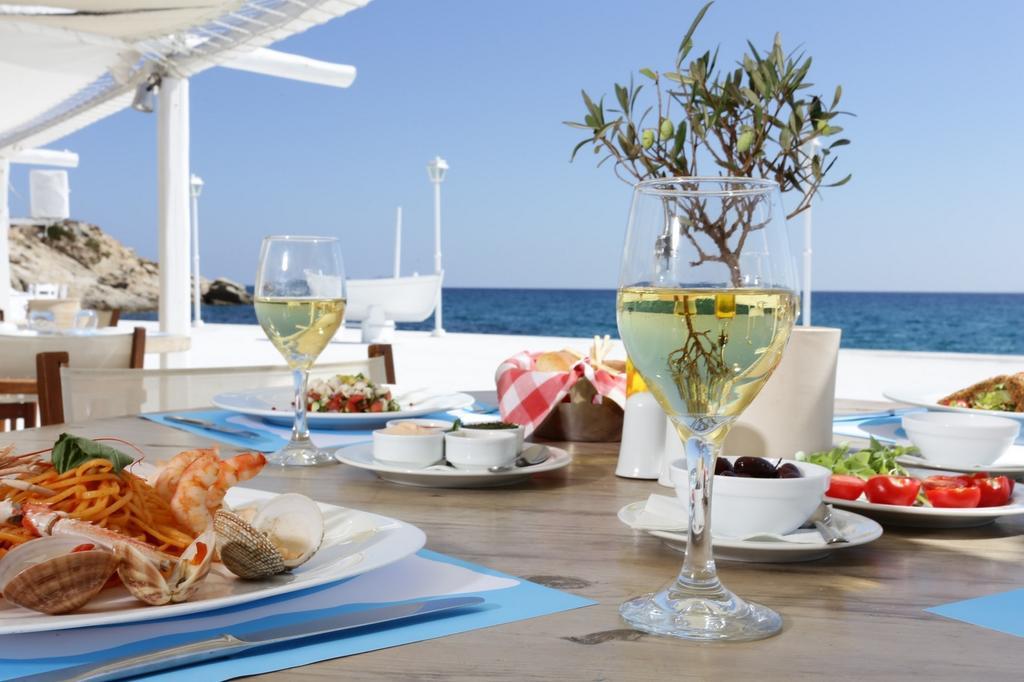 Aphrodite Beach Hotel & Resort Mykonos Town Buitenkant foto