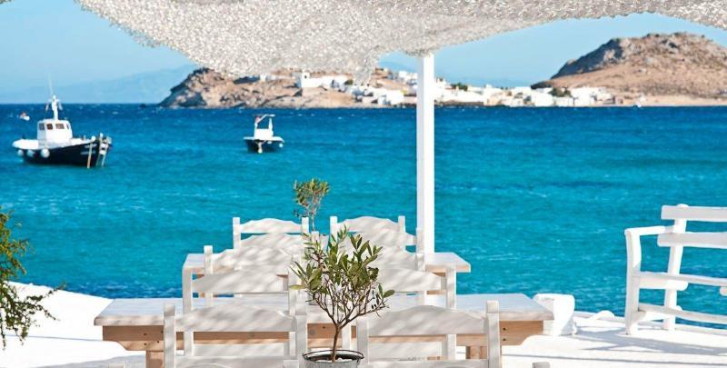 Aphrodite Beach Hotel & Resort Mykonos Town Buitenkant foto