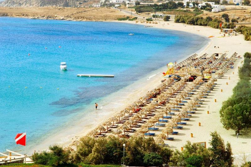 Aphrodite Beach Hotel & Resort Mykonos Town Buitenkant foto